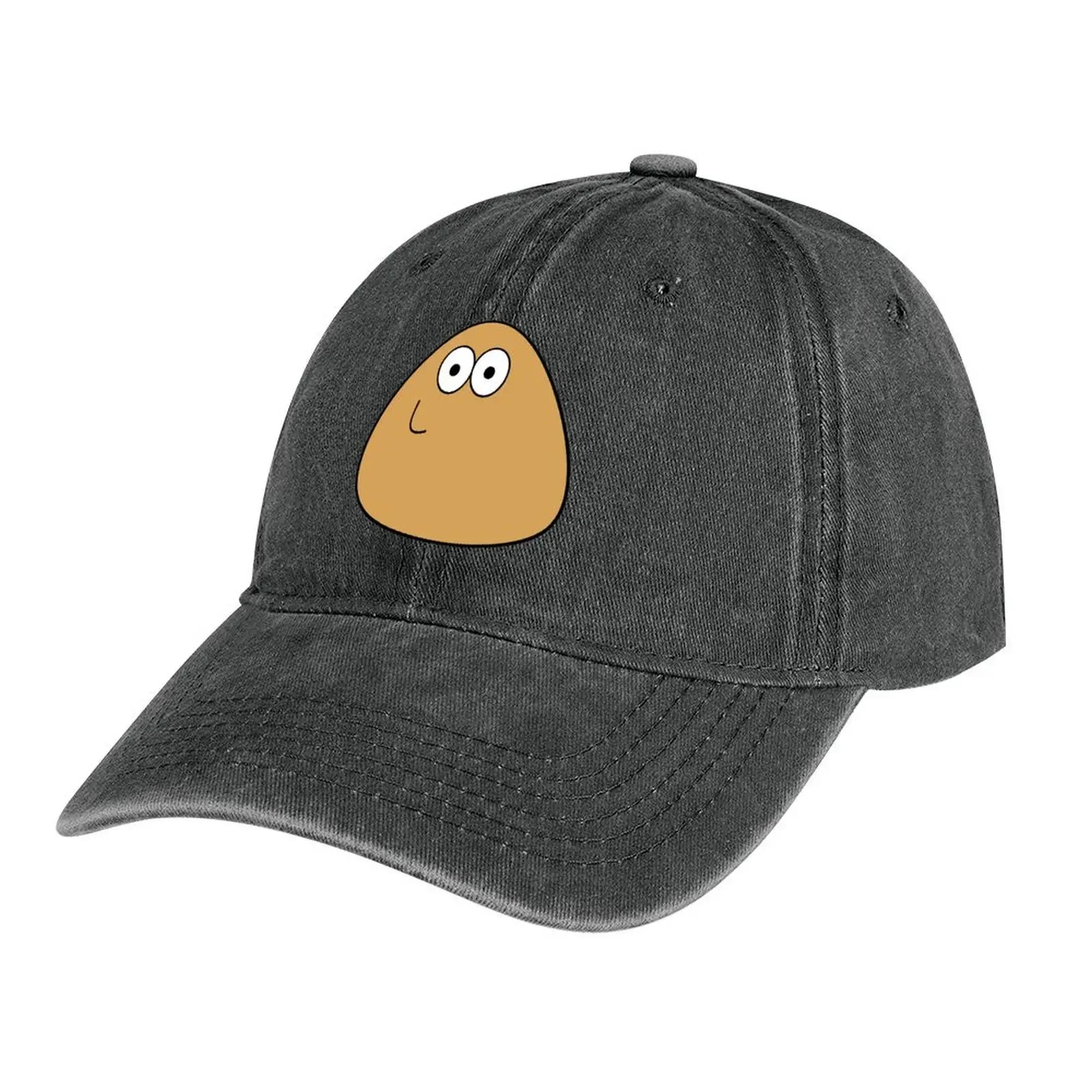 

Pou smiling Cowboy Hat Horse Hat Cosplay fishing hat Hats Woman Men's