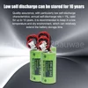 2PCS 3V CR-2/3AZ CR17335 Original Lithium PLC battery with white connector 3