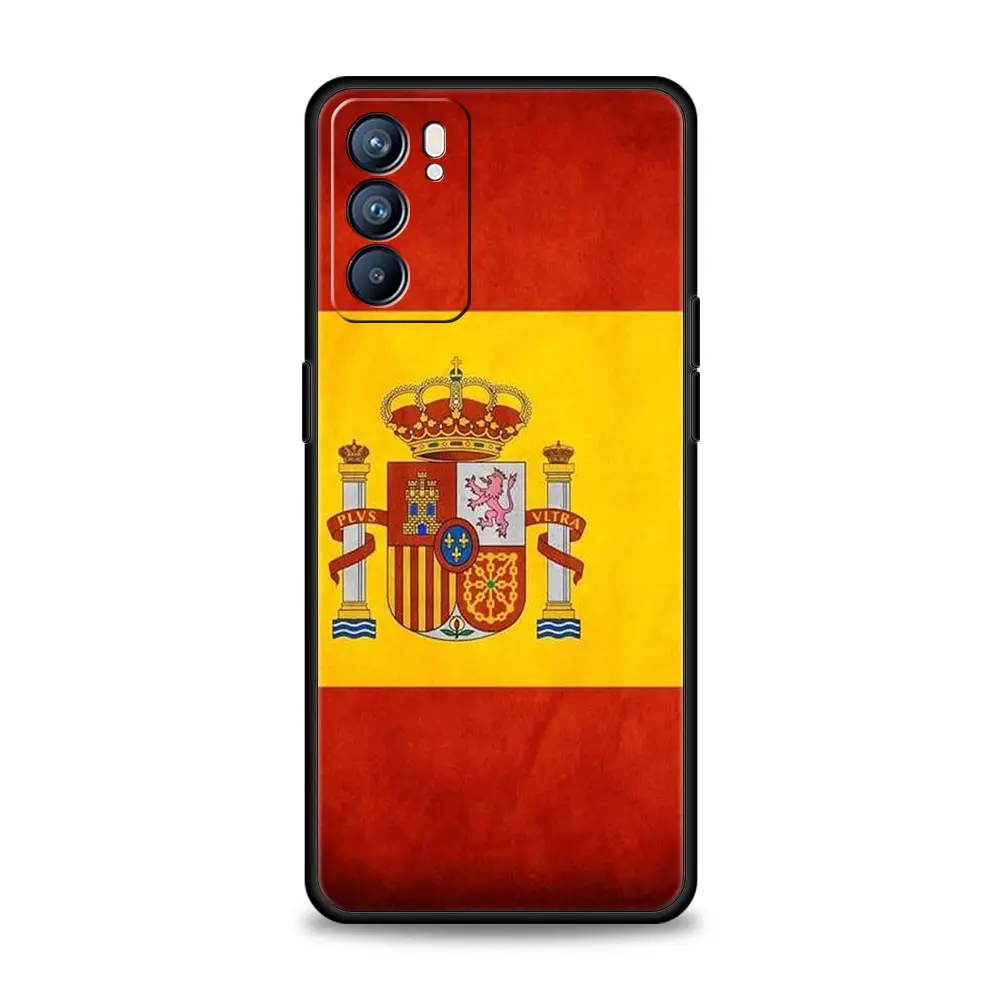 Spain Bull Flag Design Phone Case Cover