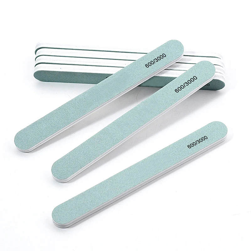 5/10 Stuks Pro Nail Files Buffer 600/3000 Grits Nail Art Schuren Buffing Manicure Pedicure Gereedschap Set Polish Buffer Spons Board