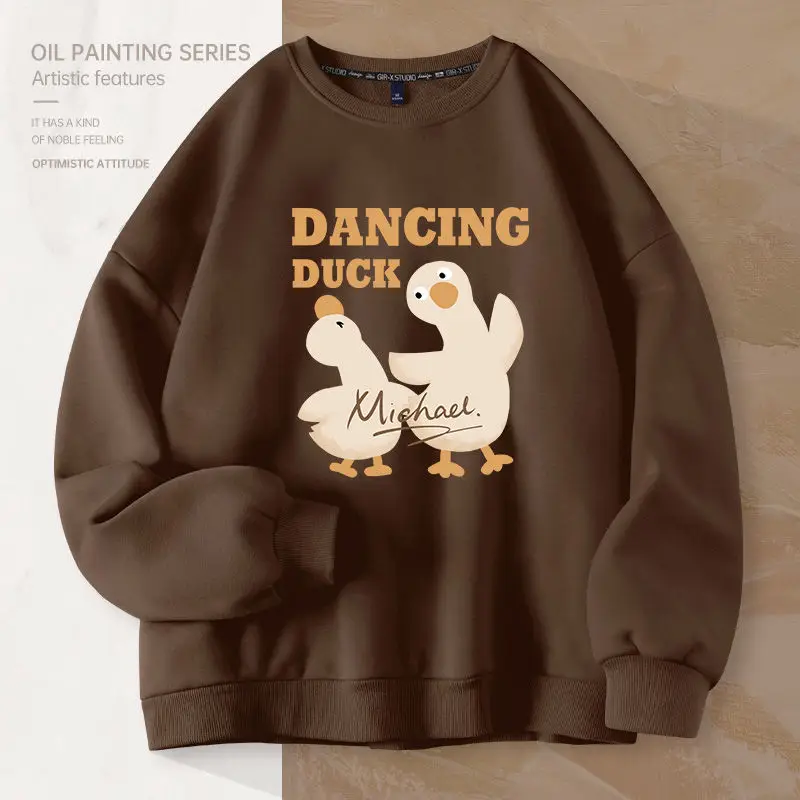Kawaii Cute Pullover Sweatshirt New Pullover Retro As It Was Crewneck Sweatshirts Autumn And Winter