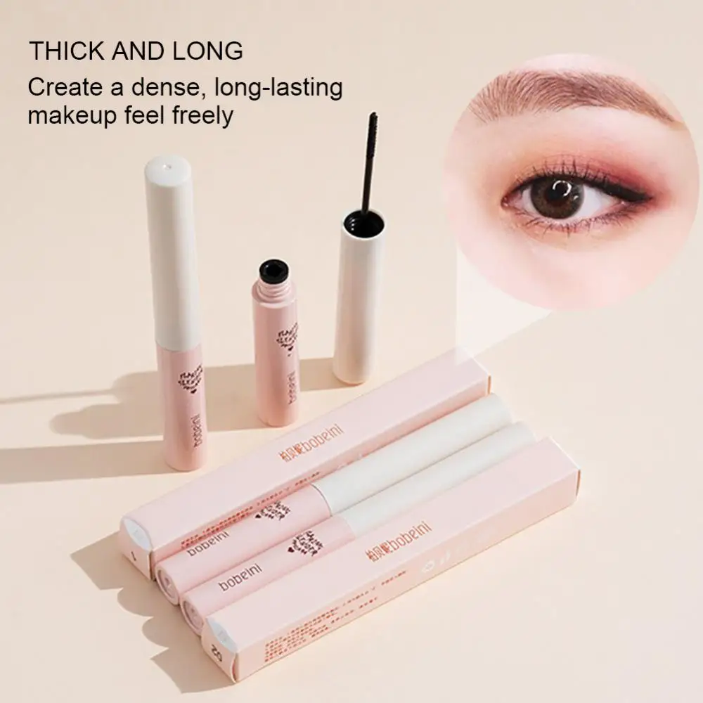 New Long Curling Mascara Thick Encryption Lasting Natural Fine Brush Head Does Not Blur Eyelash Primer Eyes Cosmetics |