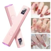 YIKOOLIN Convenient Handheld Nail Dryer Lamp UV/LED Nail Curing All Gel Polish Nail Art Tool USB Rechargeabl Quick Dry Nail Lamp 5