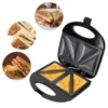 Sandwich Maker,Waffle Maker, 220V 750W Double‑Sided Electric Sandwich Maker Automatic Breakfast Making Machine EU Plug 3