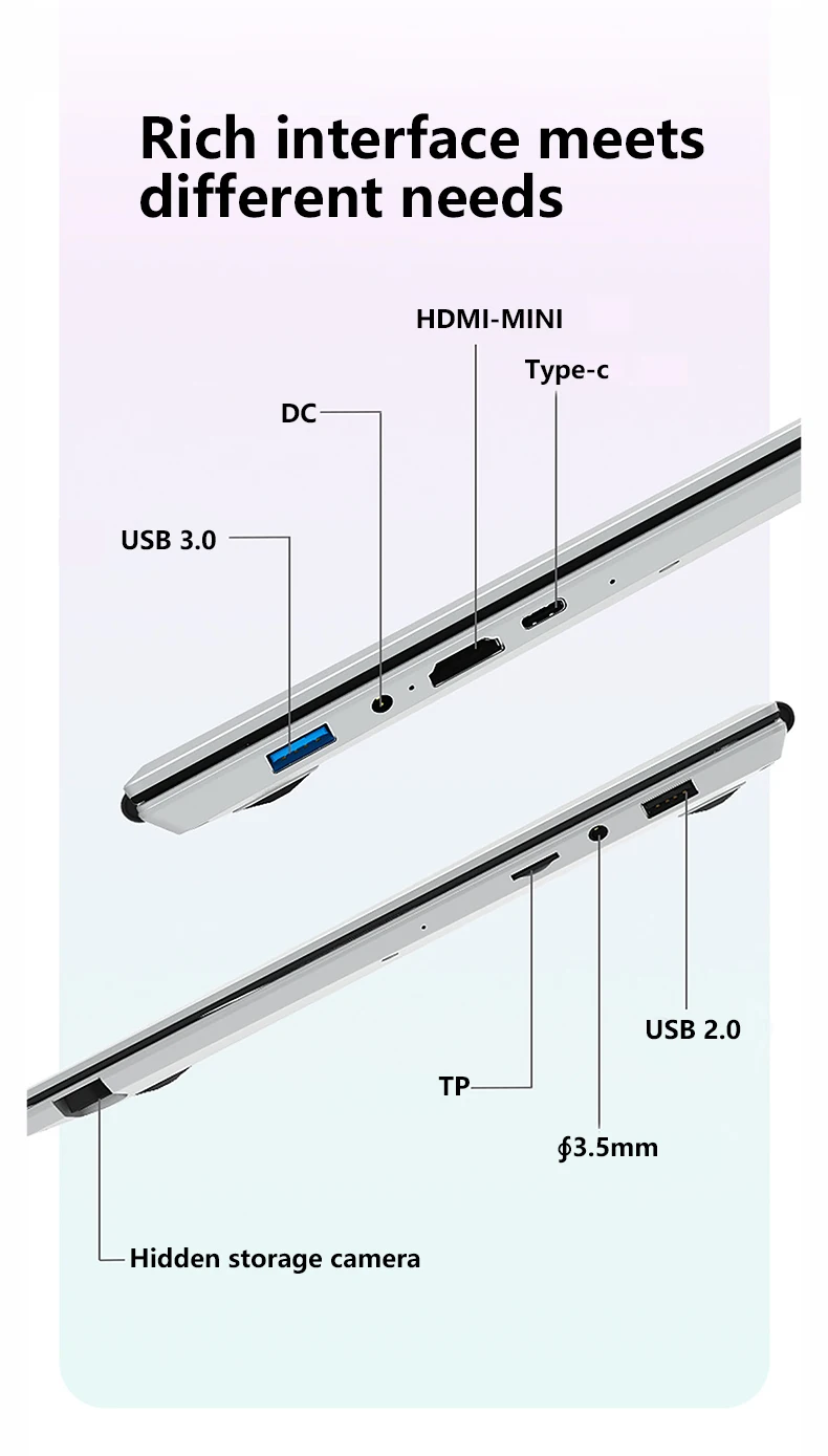 Dual Screen Gaming Laptop Touchable Ultra Slim Laptops New Notebook 16Gb 32Gb Ra