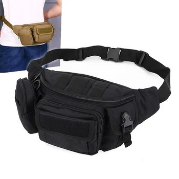 Marsupio da uomo marsupio Hip marsupio militare assalto Nylon sport Climb viaggi escursionismo borsa a tracolla combinata maschile 1
