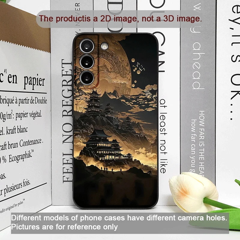 Glowing Butterfly Tree Landscape Frosted Soft Phone Case