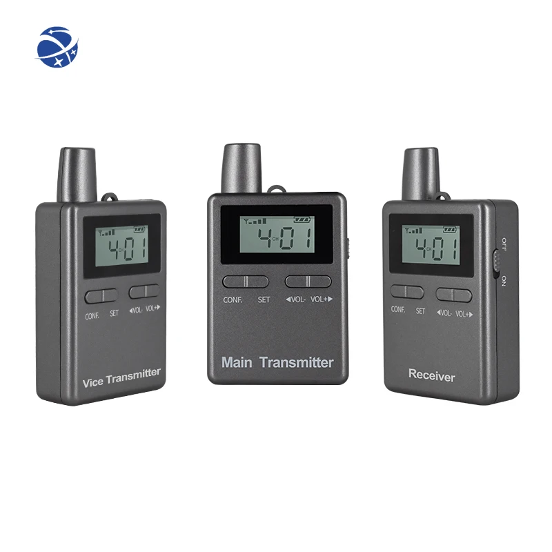 

Long Range Radio Digital Communication Equipment with Mute Button Walkie Talkie 2.4Ghz for Haji and Umrah