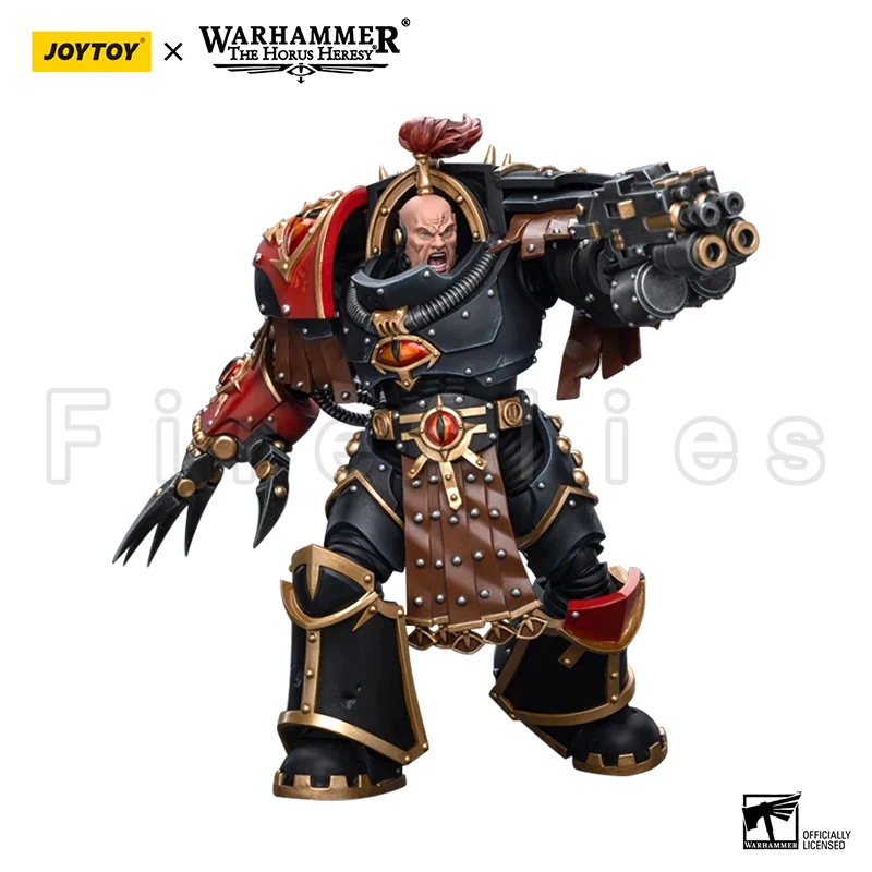 [Pre-Order]1/18 Joytoy Action Figure 40K The Horus Heresy Sons Of Horus Ezedushien Abaddon First Captain Of The Xvlth Legion Free S