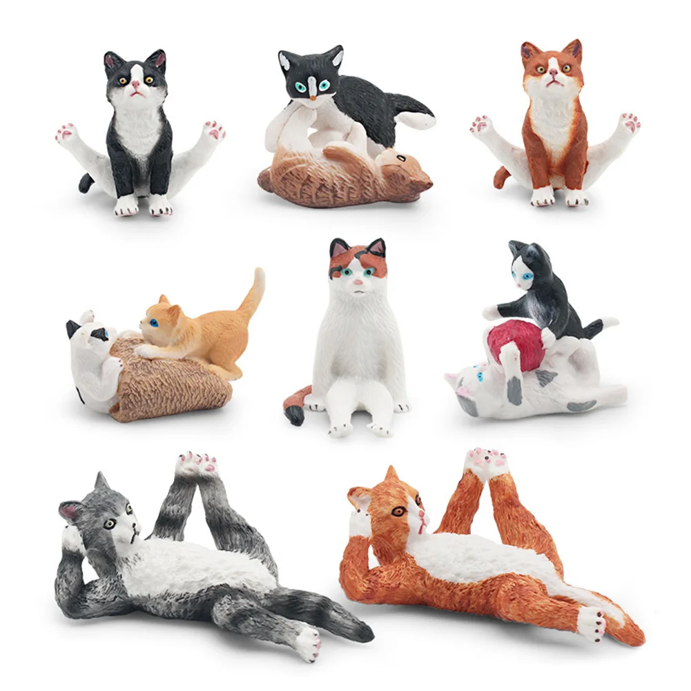 Cute Simulation Animal Statue - Craft Collection Desk Ornament and Early Education Gift