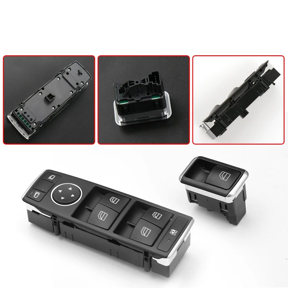 Mercedes W204 W212 Window Switch – Genuine OEM A2049058202 (Left Or Right, Front Or Rear)