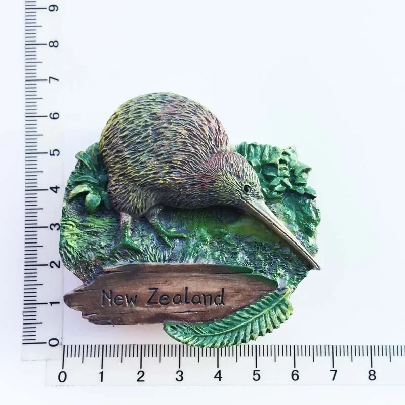 3D Nuova Zelanda Kiwi Uccello Frigorifero Travel Sticker