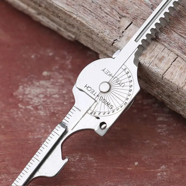 8-in-1 Camping Survival Keychain Tool 4