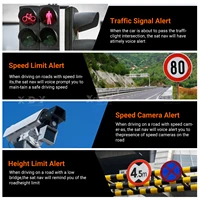 XGODY 9 ''pouces 16G voiture Auto Navigation UK/EU MAP écran tactile pour camions, voitures, bus, navigation GPS POI 6