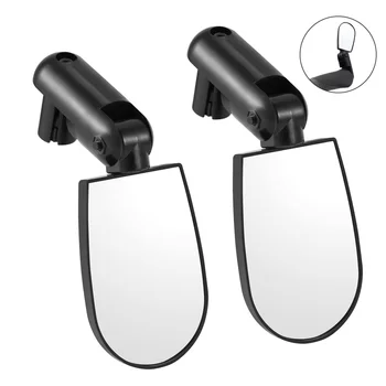 1 paio di specchietti retrovisori per bici specchietti per biciclette a rotazione regolabile universali per specchietto retrovisore grandangolare per manubrio bici da strada MTB