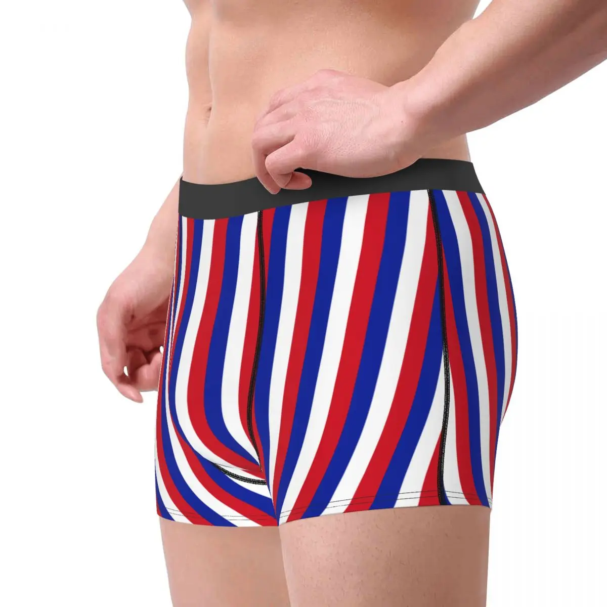 France Flag Boxer Shorts For Men 3D Print Male French Proud Underwear Panties Briefs Stretch Underpants 3