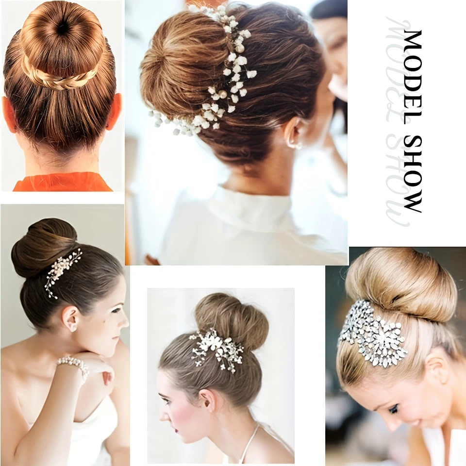 Synthetic Hair Bun Chignon for Women