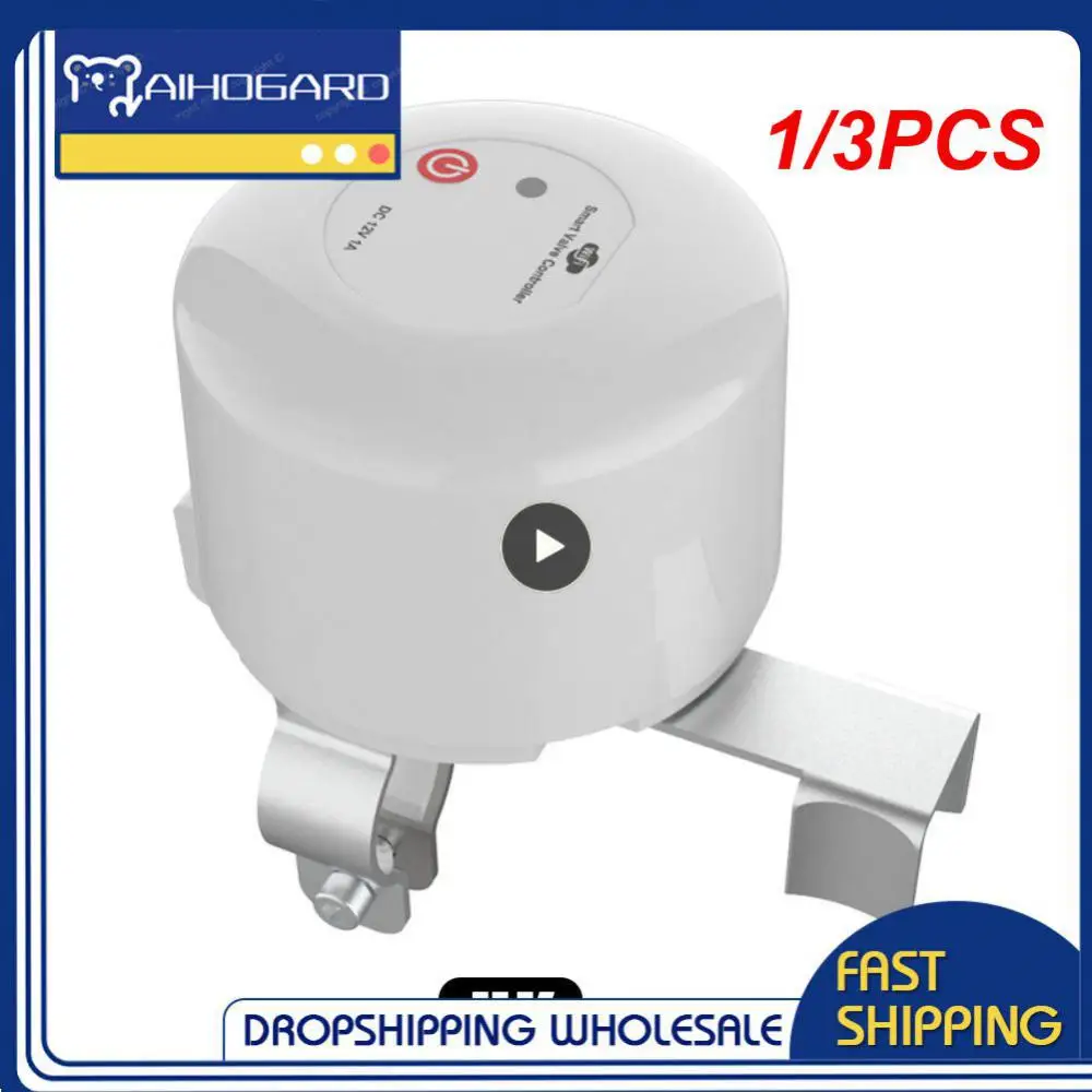 

1/3PCS Tuya Smart WiFi Water Gas Valve ON/OFF Auto Control Timer DN15 DN20 Pipe Valve Support Alexa Remote Controller Gas Sensor