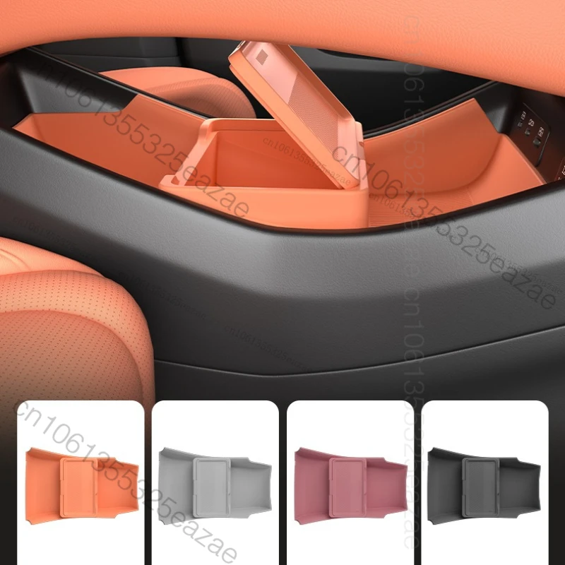 BYD Sealion 7 EV 2025 2026 중앙 제어 하단 수납함 암레스트 박스 실리콘 트레이 자동차 액세서리