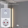 PIR Infrared Sensor Socket Protector LED Night Lights 220V EU FR US UK Plug 120° Degree Wide Angle Automatic Induction Retardant 5