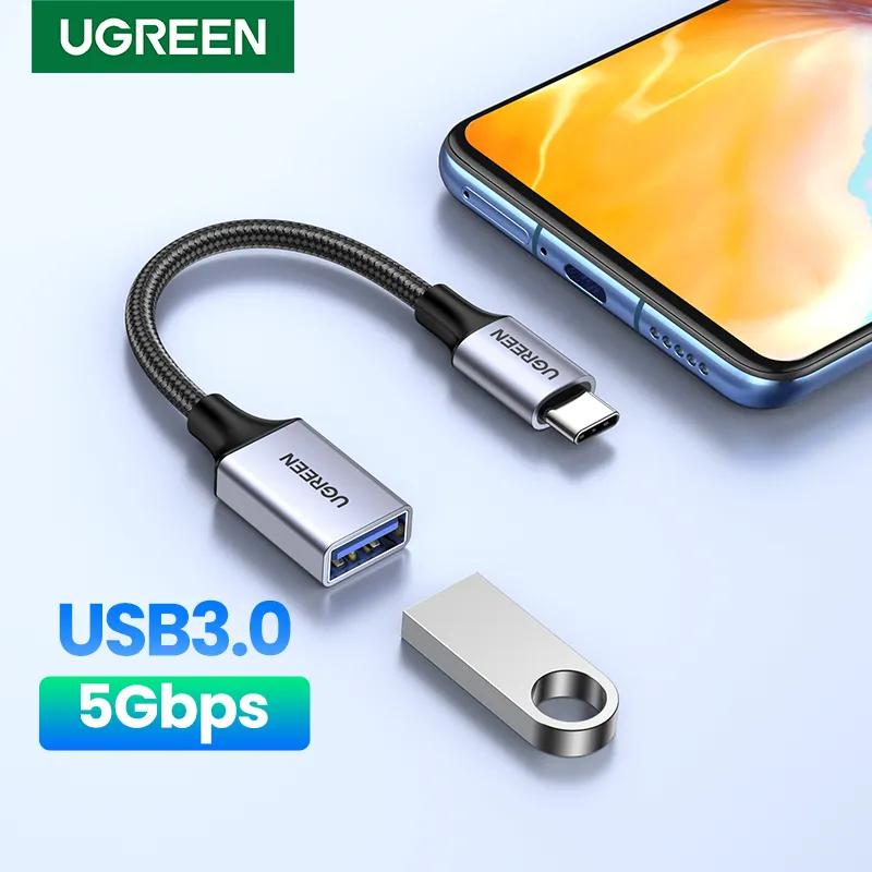 UGREEN 2 en 1 OTG Adaptateur USB C et Micro USB vers USB 3.0 5Gbps