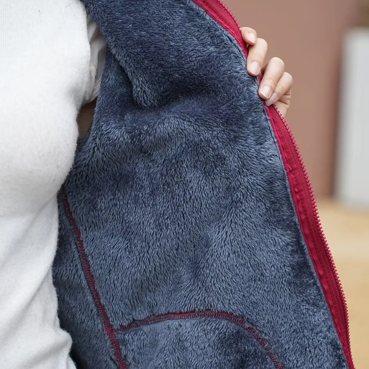 XXXXXL Fashion Plus Size Women's Coat 2025 Winter New Simple Fleece Stand Up Collar Jacket Warm Inner Outerwear 350