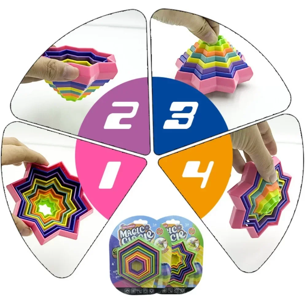 1 Pc 3D Spiral Illusion Antistress Fidget Toy for Anxiety Sensory Autism Therapy Party Games Children sensory fidget toy,anti stress toy,fidget toy,finger sensory toy
