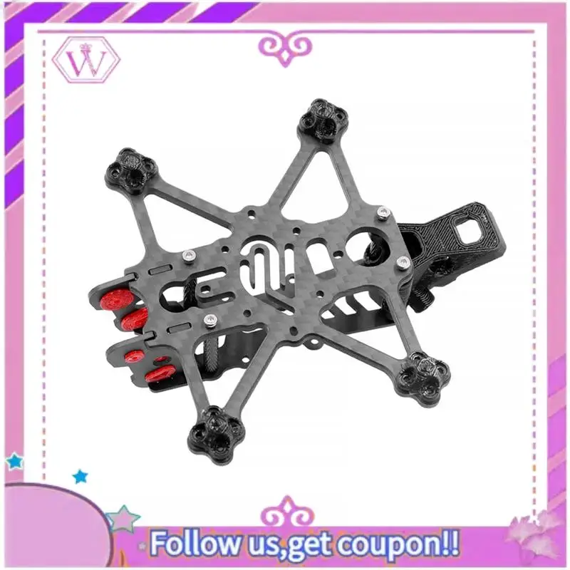 ABSL-Fi-100 2인치 프로펠러 프레임 키트 (DJI O4 에어 유닛 FPV RC 레이싱 드론용, Caddx Nebula 1206 1303 1306 1404 모터 호환)