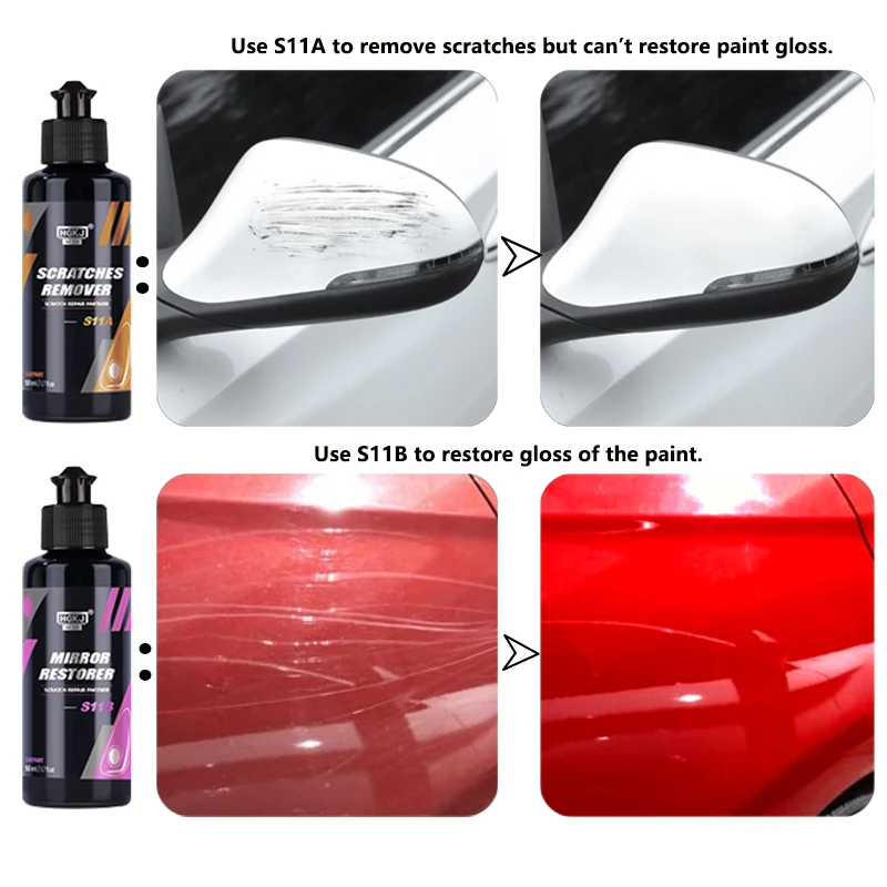 Car Nano Scratch Removal Spray Quick Repair Scratch Polishing Accessories