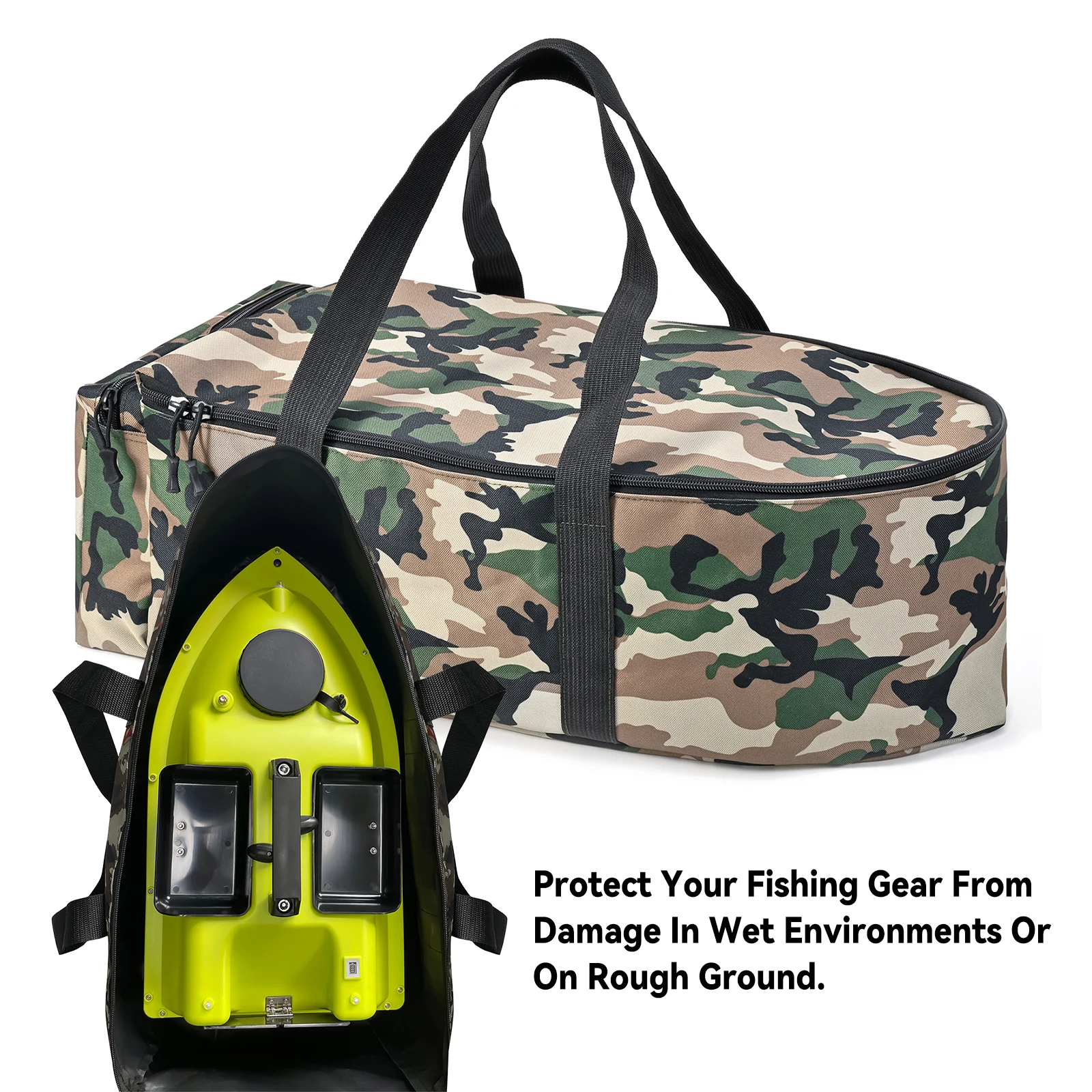 Fishing Bag Carry Bag for Bait Boat Water Repellent Fishing Boat Storage Bag