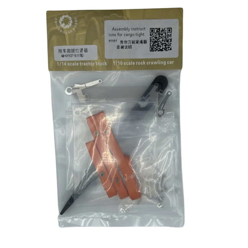 Binding Strap Cargo Tire Tightener for Tamiya 1/14 Truck Scania 770s Benz Actros Volvo MAN Tractor Trailer 1/10 RC Crawler Car 6