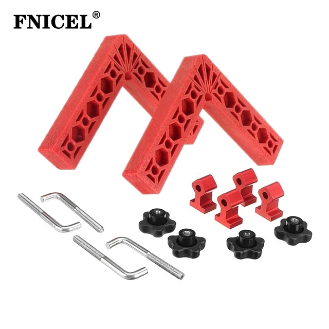 Relitec R 90度 コーナークランプ クランプ正方形 木工ツール アングルクランプ Angle Clamps 位置決め正方形 直角