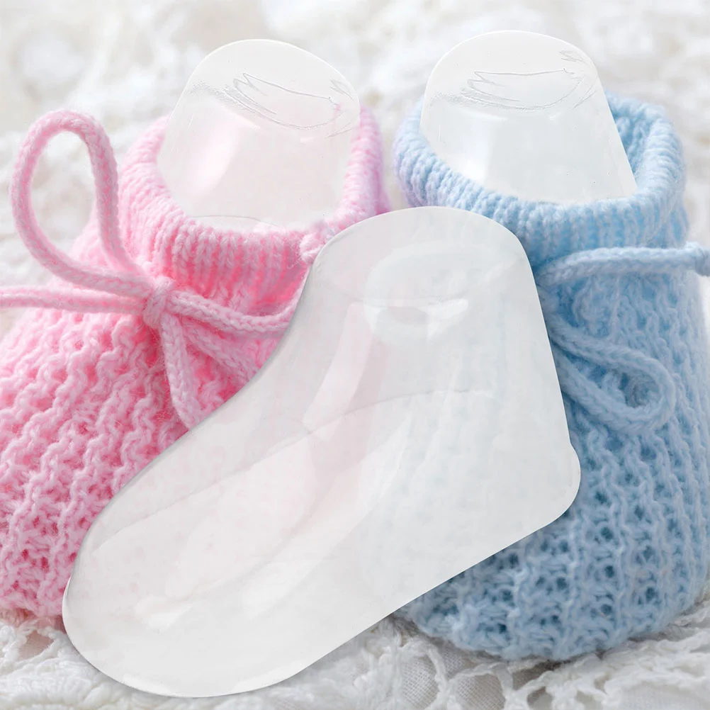 120 Pcs Baby Foot Model Toddler Feet Display Shelf Shoe Mold Shoes Holder Booties Stand Pvc Plastic Models Stands 3