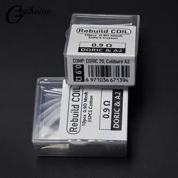 1Set DIY Tool Rebuild Kit Mesh Coil Resistance Wire For XROS 0.8ohm DORIC 20 0.9ohm