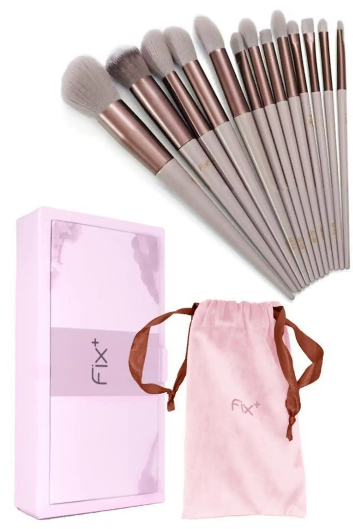 

Makeup Brush Set 13-Piece Pink Fix Special Boxed