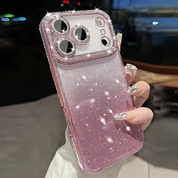 Luxury Diamond Glitter Shockproof Phone Case - Elegant Women's Bumper Cover - iPhone 15 Plus (ZJS pink)