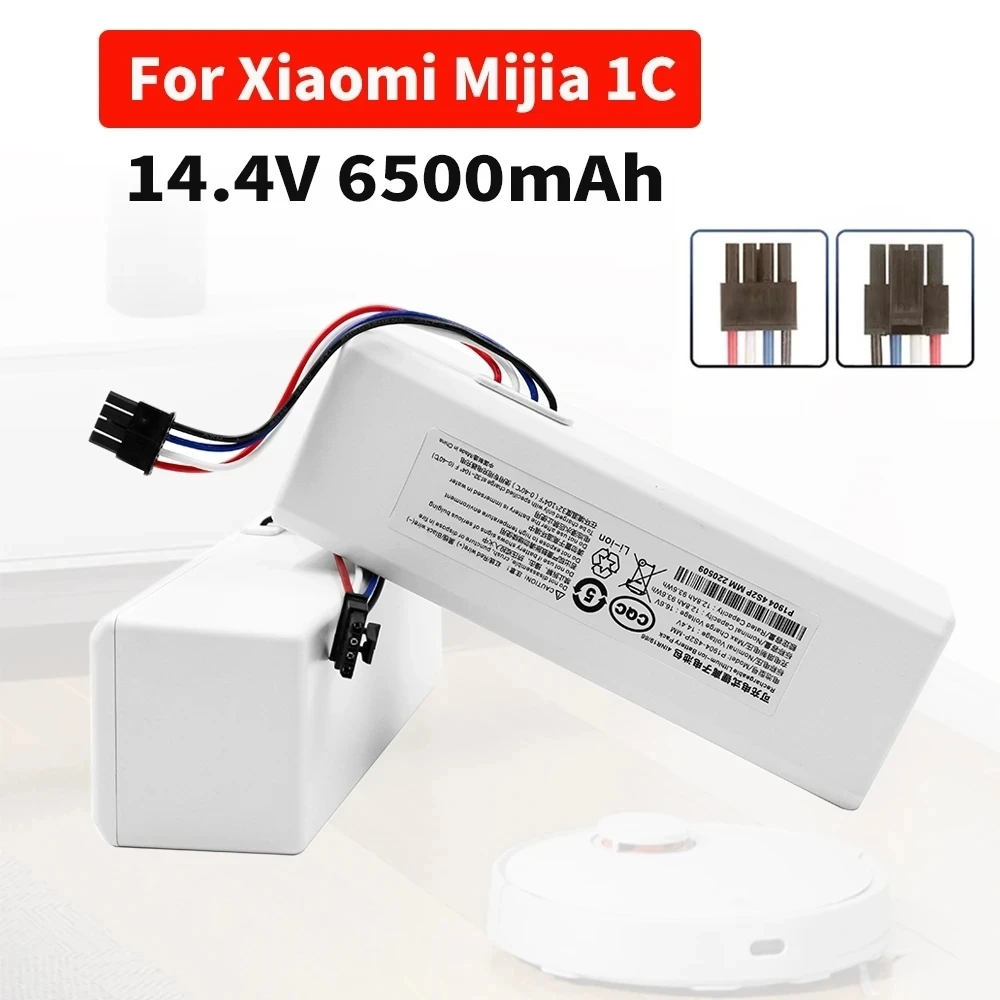 

Аккумулятор для робота-пылесоса Xiaomi Mijia 1C STYTJ01ZHM, 14,4 В, 6500 мАч
