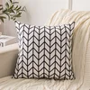 Hot Double Sided Deer Leaf Geometric Pattern Pillow Sofa Living Room Cushion Car Morning Sleeping Pillow Bed Cushion 6
