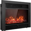 28.5" Electric Fireplace Insert, 3 Color Adjustable Flames, 2 Modes Heat, 8 H Timer, 5 Brightness Settings, 750/1500W Heater 1