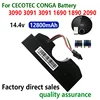 NEW Original 12800mAh Battery Pack for CECOTEC CONGA 3090 3091 3092 1690 1890 2090 Fits 05173 9800mAh / 44.40Wh 14.8V Li-ion 1