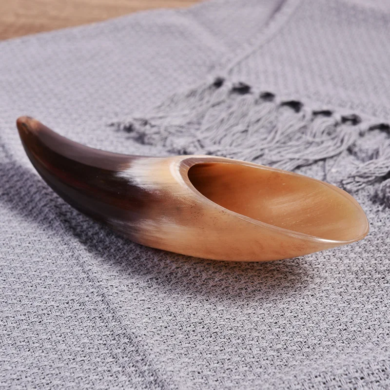 Guasha Board Natural Buffalo Horn No Stress Massage Tool SPA Therapy Massager Scraping Board