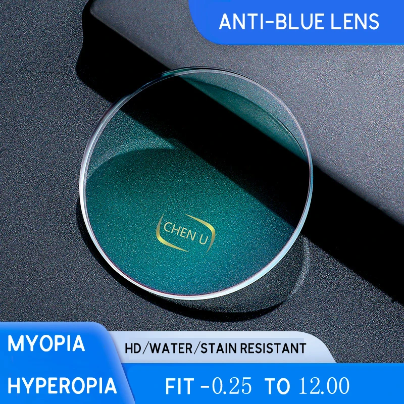 VCKA Professional Anti-blue Light Prescription Glasses CR39 waterproof A rank Optical Glasses Lenses 1.56/1.61/1.67 Lenses