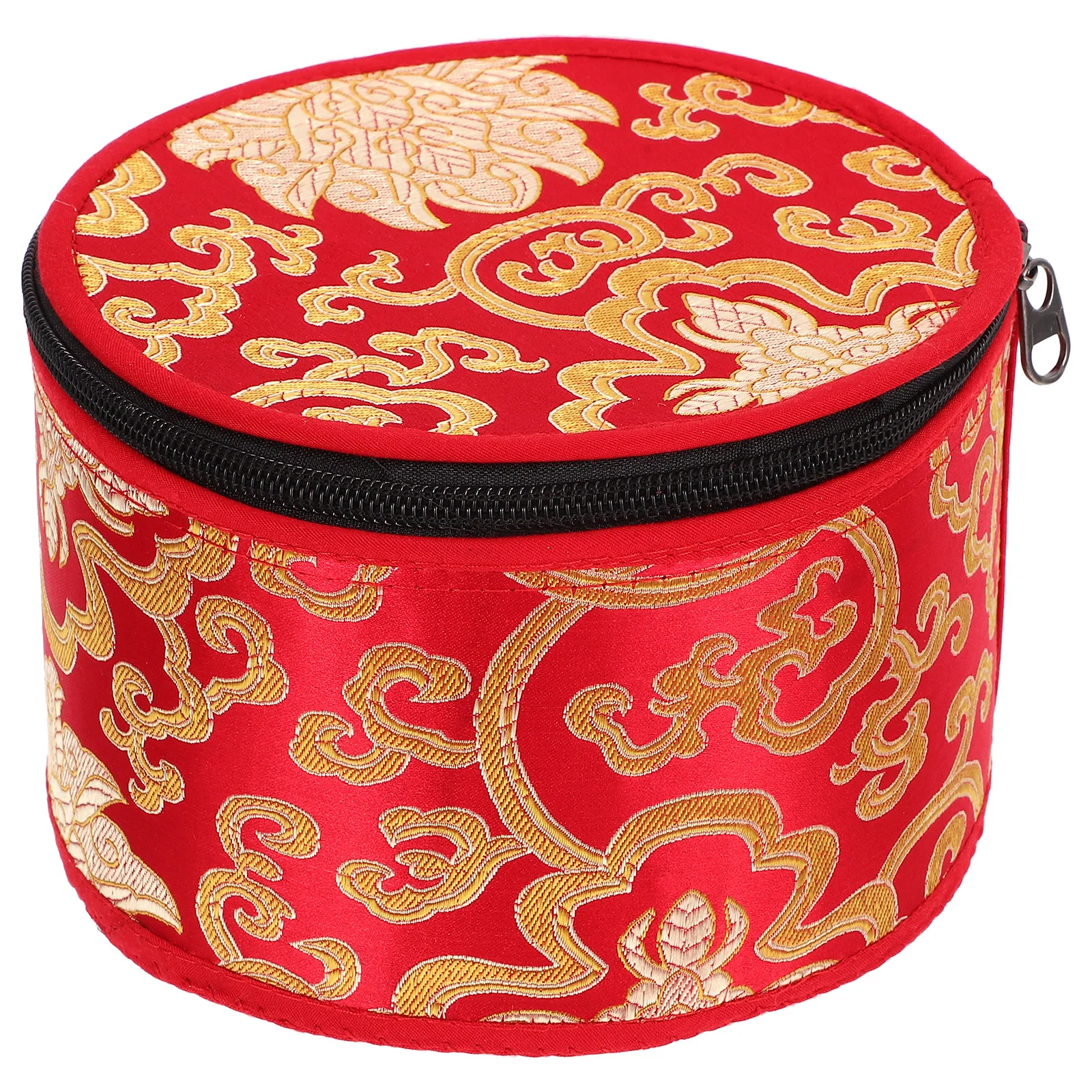 

Full Moon Bowl Pouch Buddha Sound Bag Holder Suitcase Singing Carry Bath