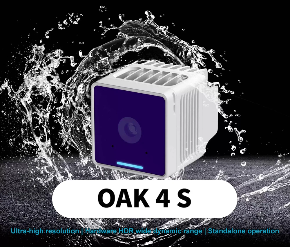 OAK 4 S Ultra-High Resolution AI Monocular Camera 52 TOPS For AI Inferencing 9-a