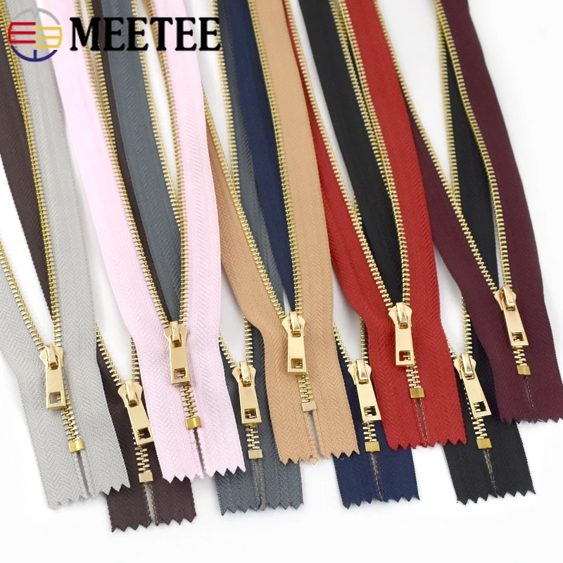 pk ハンドメイドパーツ D0UD 30cm Metal Zipper PU Leather Zipper DIY Bag Replacement