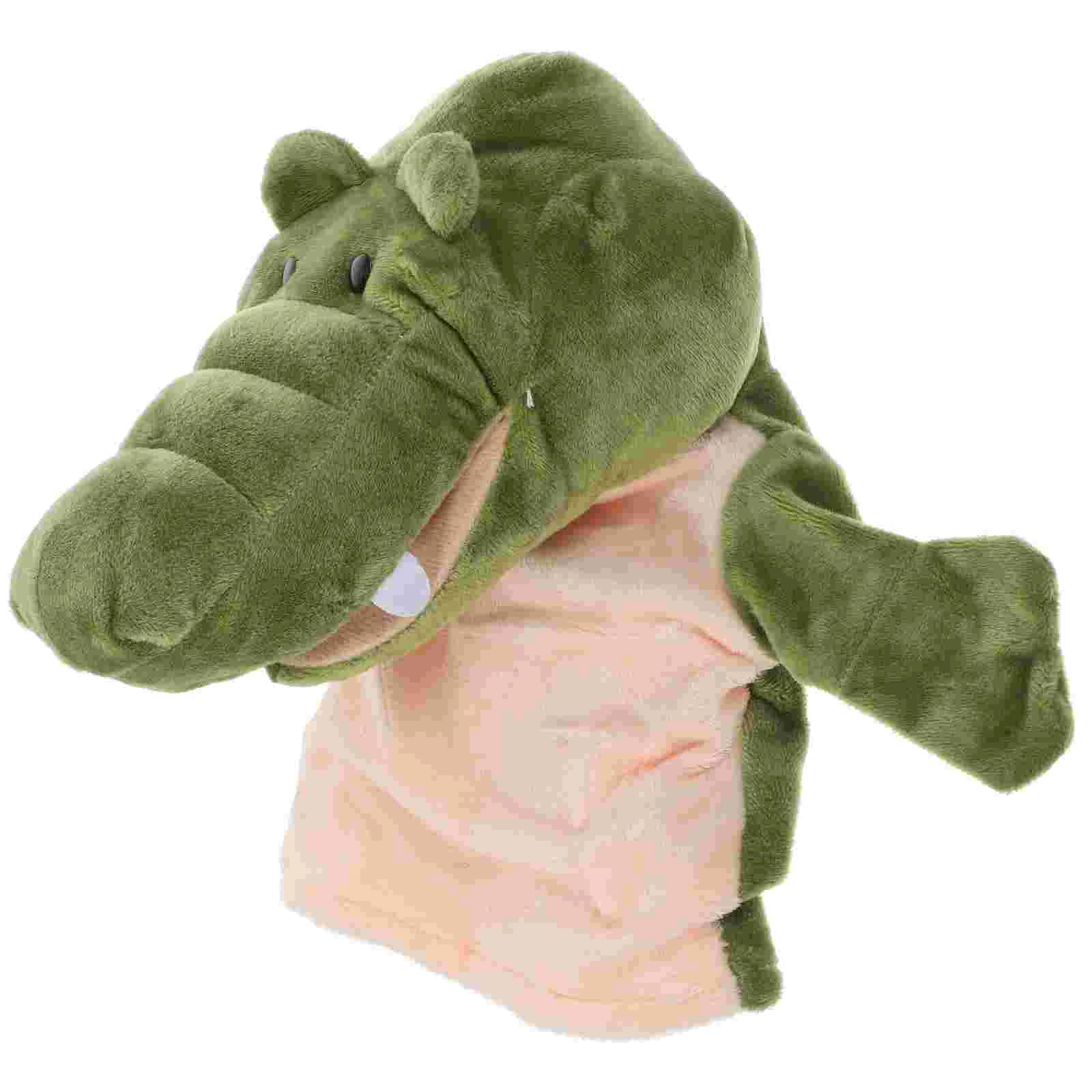 Animal Hand Kids Toys Crocodile Plush Zoo Alligator Glove Puppet Soft Storytelling Teaching Toy Preschool