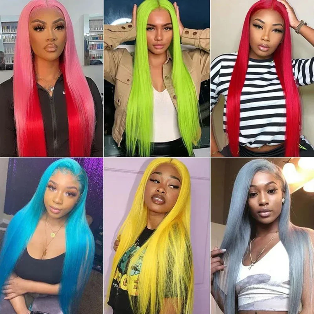 613 Honey Blonde 34 36 Inches Straight 13x4 HD Transparent Lace Frontal Wig Lace Front Wigs Human Hair Wig For Black Women