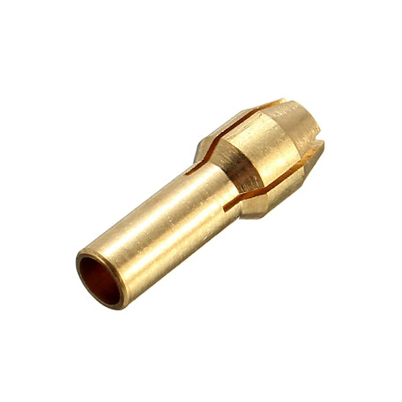 

10Pcs Brass Drill Chuck Collet Bits For Rotary Tool 0.5-3.2mm 4.3mm Shank Dropship