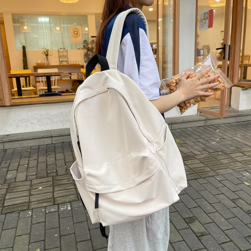 Mini Mochila pequeña de lona de estilo coreano para mujer, mochila de viaje  de moda, bolso escolar de ocio, bolso de hombro para niña Tennage -  AliExpress