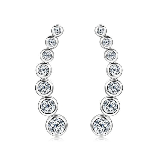 86051-dca4bf.jpg Boucles d'oreilles clipsables 7 étoiles en argent sterling 925 avec moissanite ronde D de 0,76 carat, tendance 2026, bijoux pour femme, cadeau de mariage